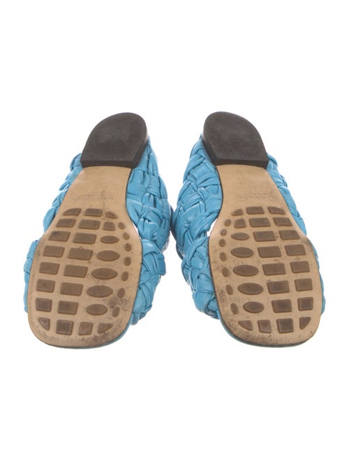 Bottega Veneta Intrecciato Weave Leather Slides