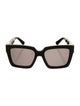 Bottega Veneta Square Tinted Sunglasses