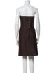 Bottega Veneta Strapless Mini Dress