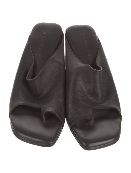 Bottega Veneta Leather Slides
