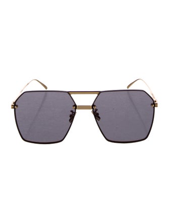 Bottega Veneta Square Tinted Sunglasses