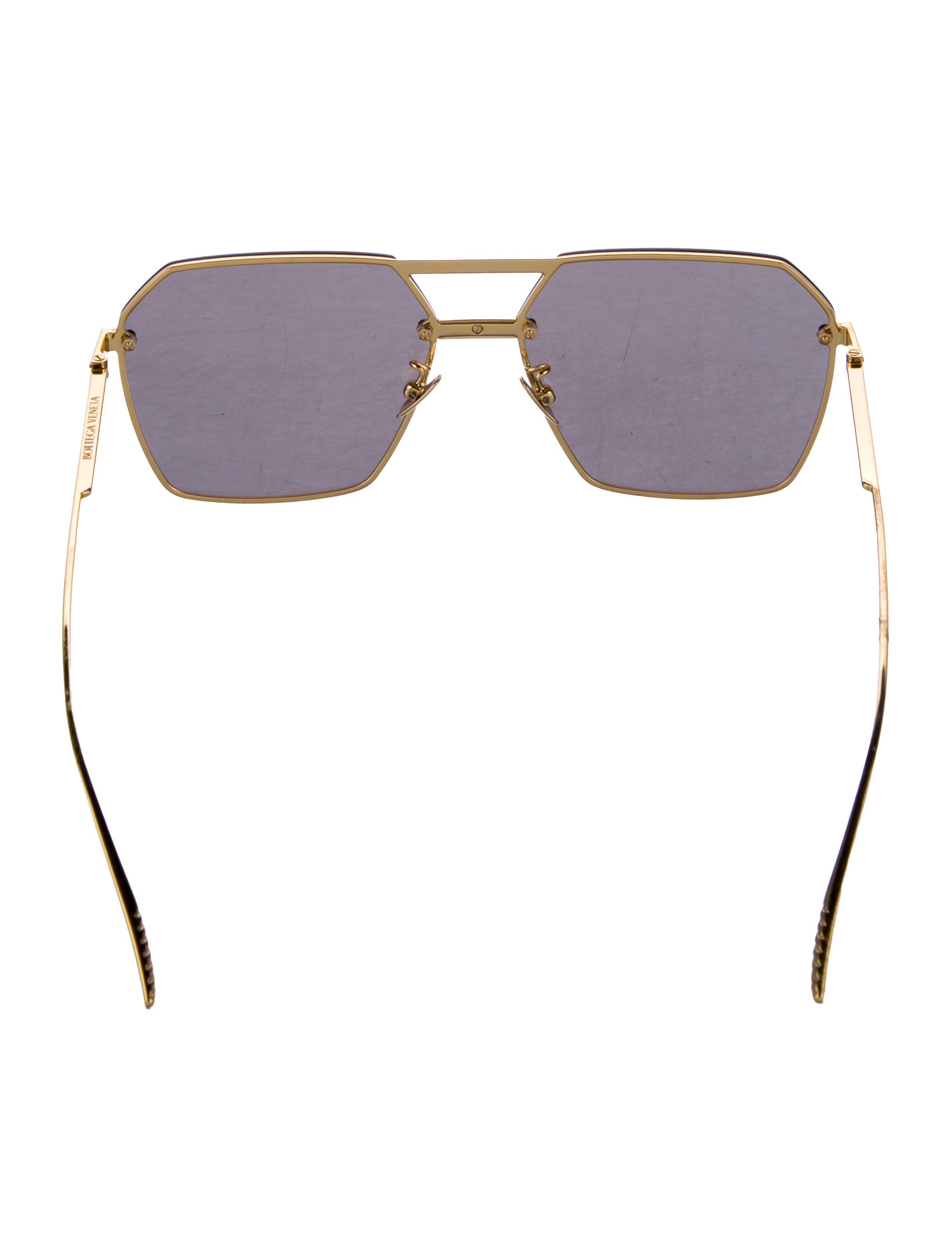 Bottega Veneta Square Tinted Sunglasses