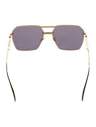 Bottega Veneta Square Tinted Sunglasses