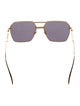 Bottega Veneta Square Tinted Sunglasses