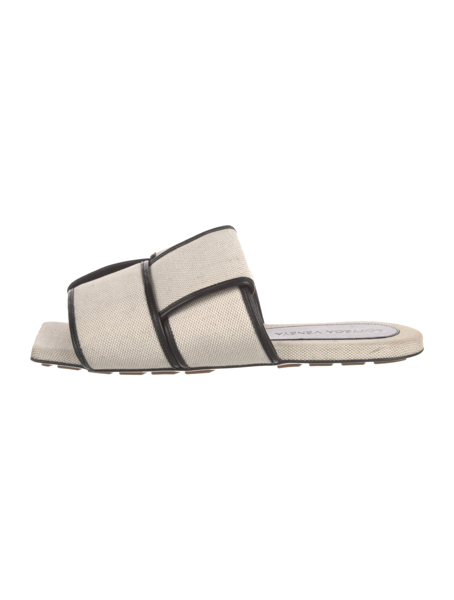 Bottega Veneta Canvas Slides