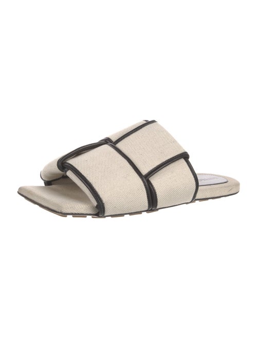 Bottega Veneta Canvas Slides
