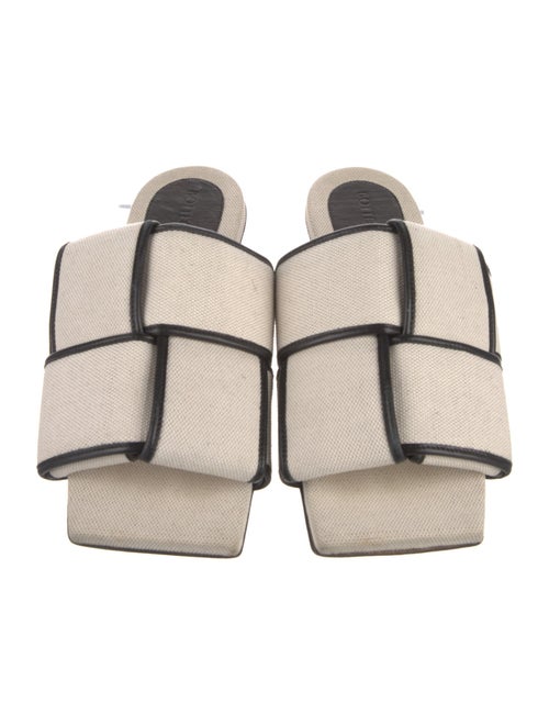 Bottega Veneta Canvas Slides