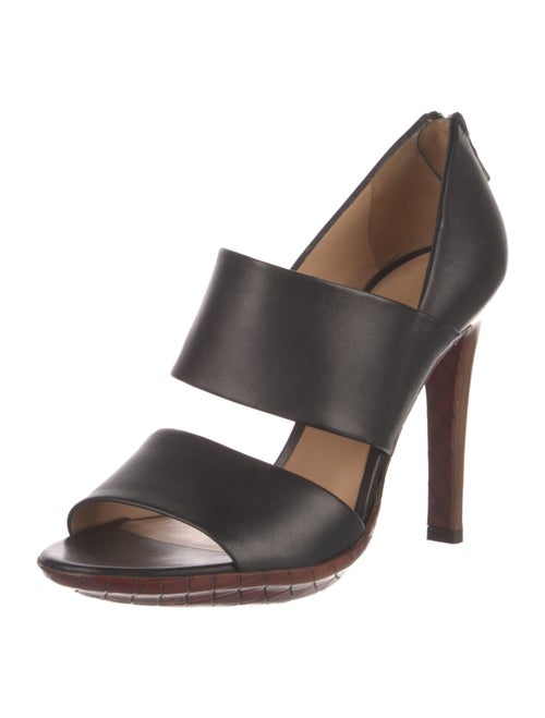 Bottega Veneta Leather Slingback Sandals