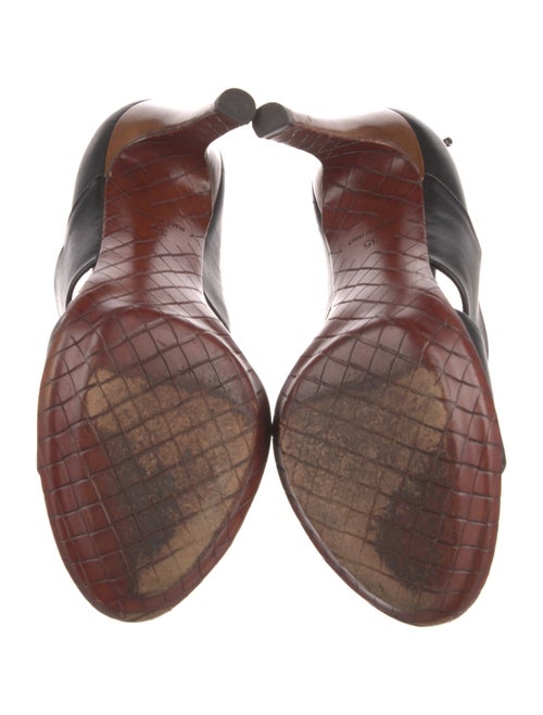 Bottega Veneta Leather Slingback Sandals