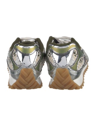 Bottega Veneta Mesh Printed Sneakers