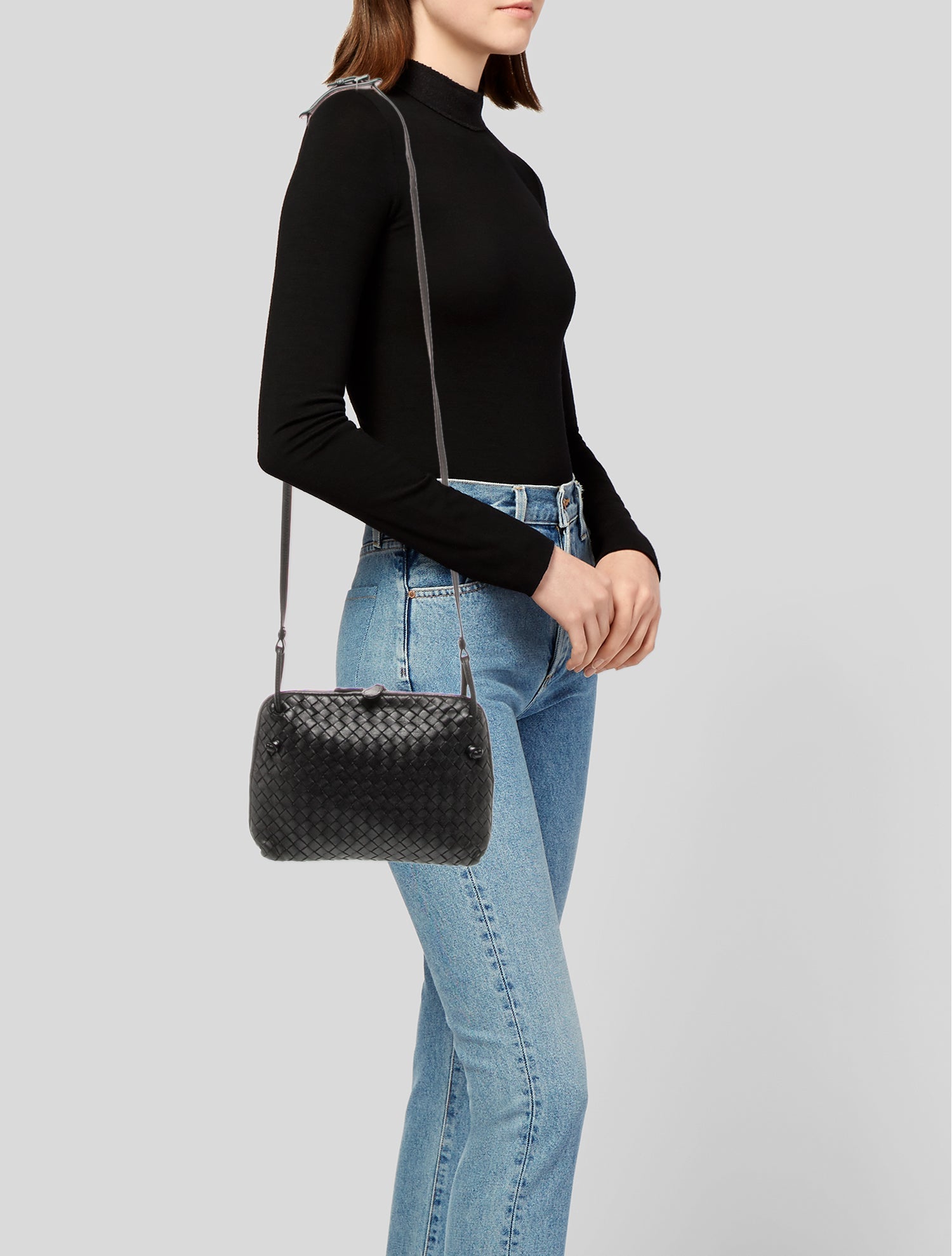Bottega Veneta Intrecciato Crossbody Bag