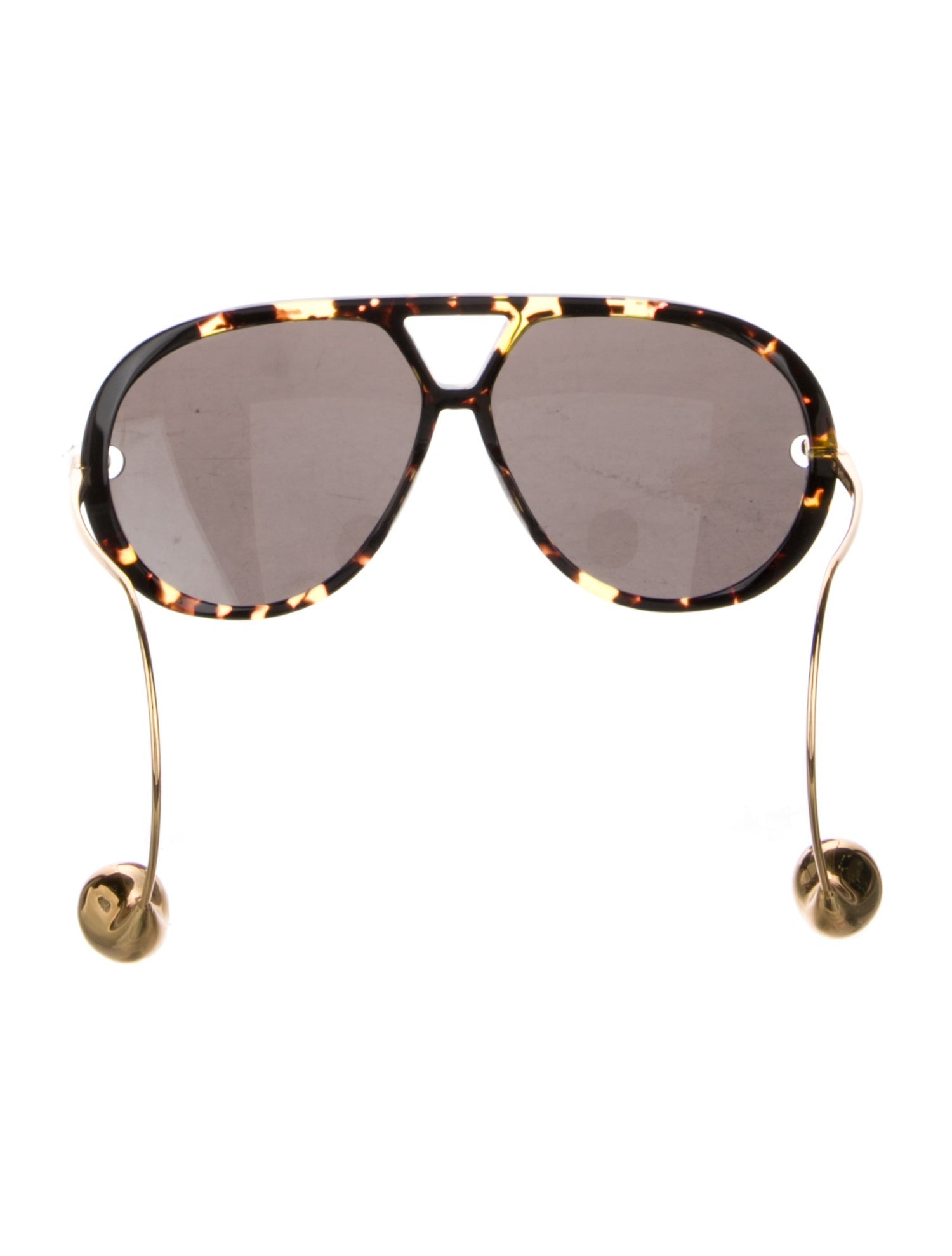 Bottega Veneta Aviator Tinted Sunglasses