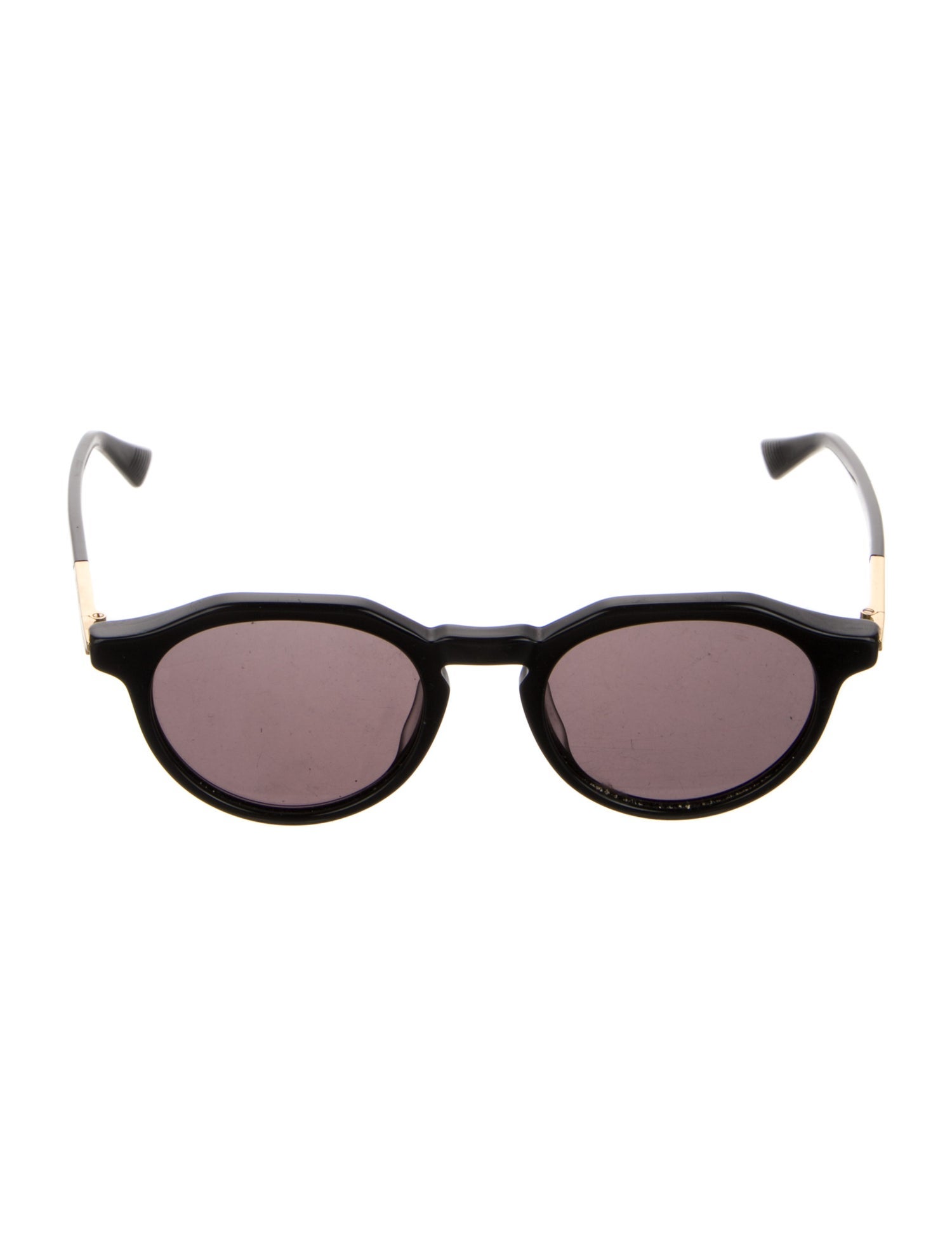 Bottega Veneta Round Tinted Sunglasses