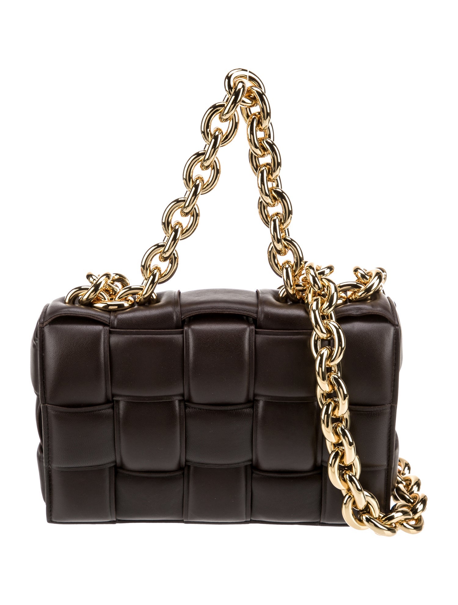 Bottega Veneta Intrecciato Chain Padded Cassette