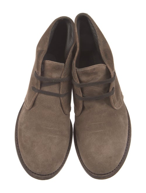 Bottega Veneta Suede Lace-Up Boots