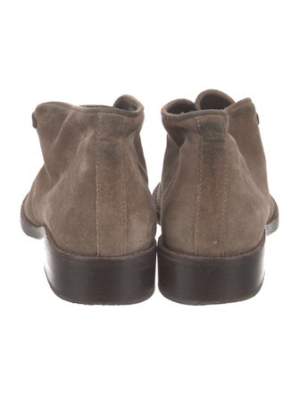 Bottega Veneta Suede Lace-Up Boots