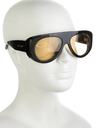 Bottega Veneta Oversize Tinted Sunglasses