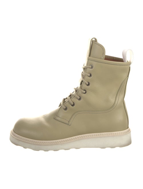 Bottega Veneta Leather Lace-Up Boots