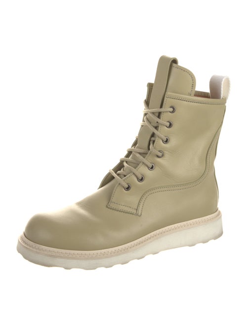 Bottega Veneta Leather Lace-Up Boots