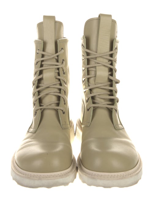 Bottega Veneta Leather Lace-Up Boots