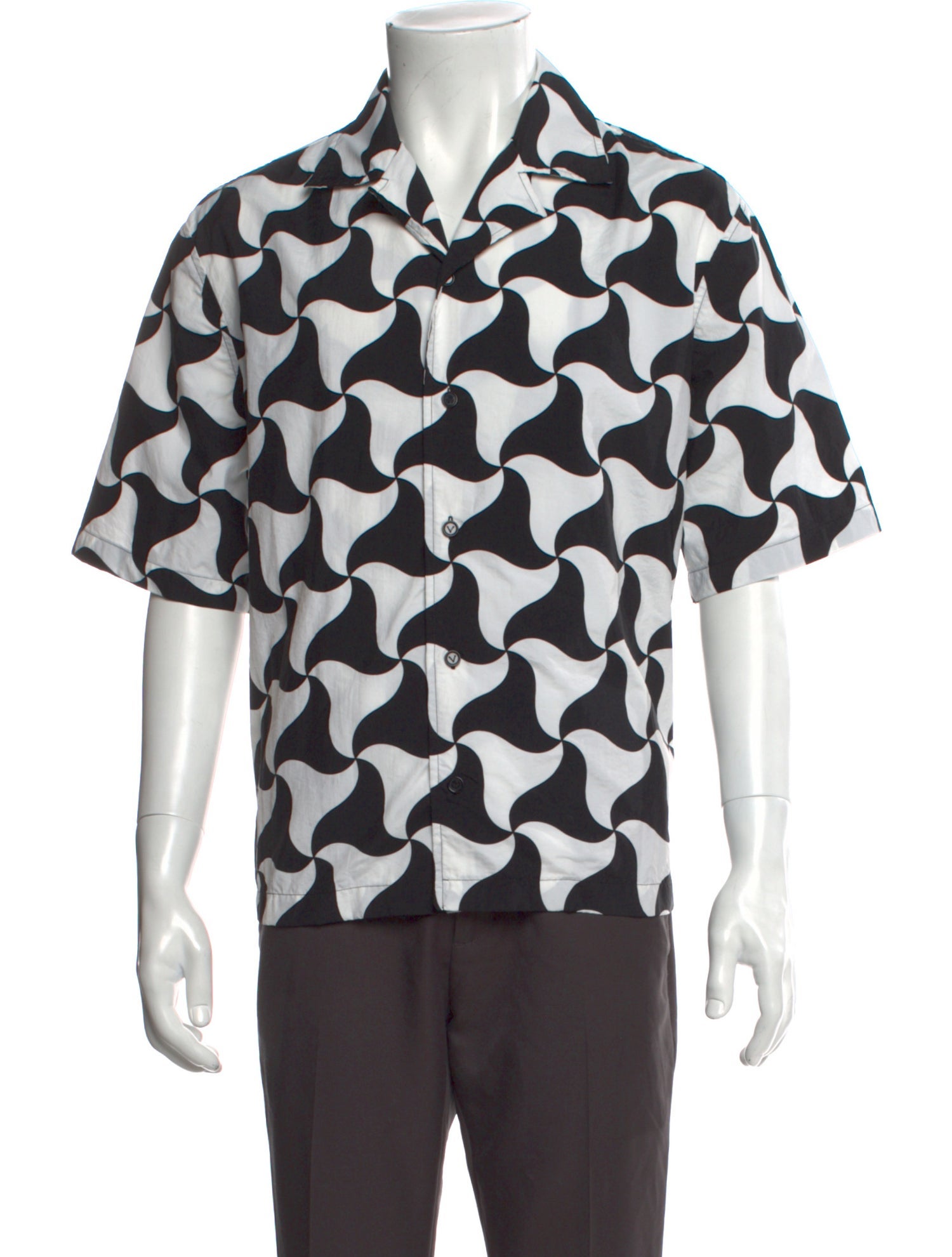 Bottega Veneta Printed Short Sleeve Shirt