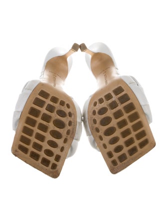 Bottega Veneta Intrecciato Weave Leather Slides