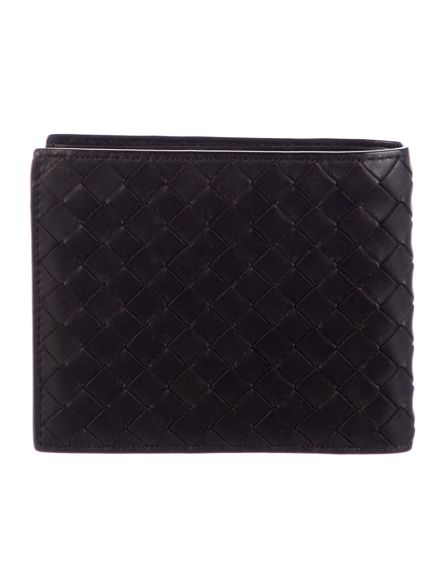 Bottega Veneta Intrecciato Weave Leather Bifold Wallet