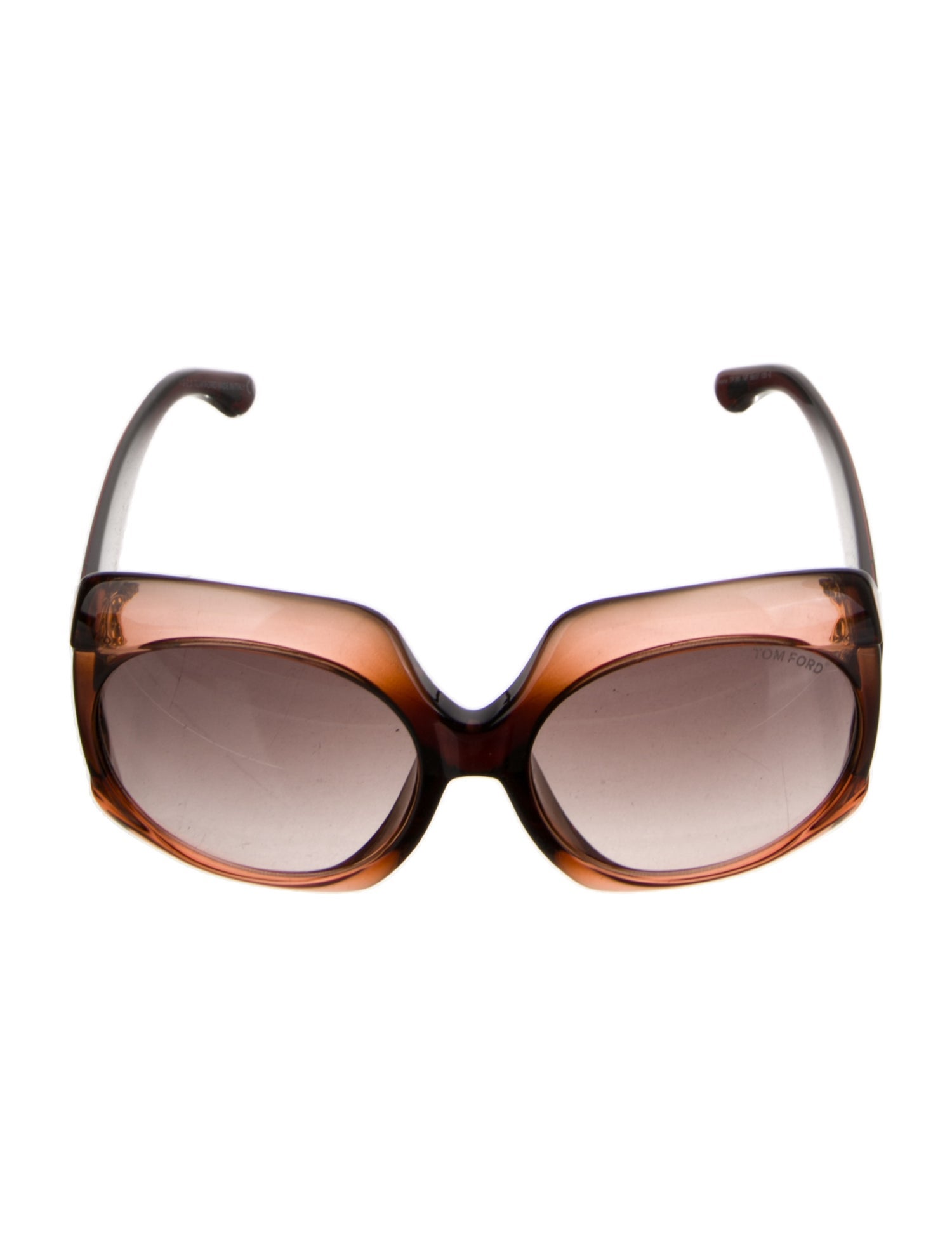 Tom Ford Oversize Gradient Sunglasses