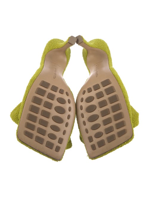 Bottega Veneta Terry Cloth Bow Accents Slides