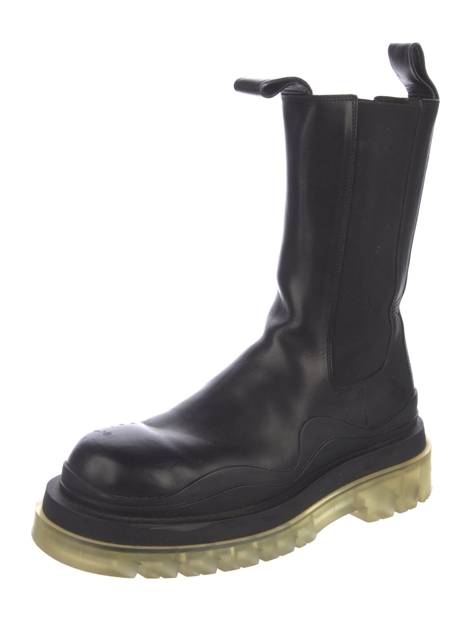 Bottega Veneta Leather Chelsea Boots