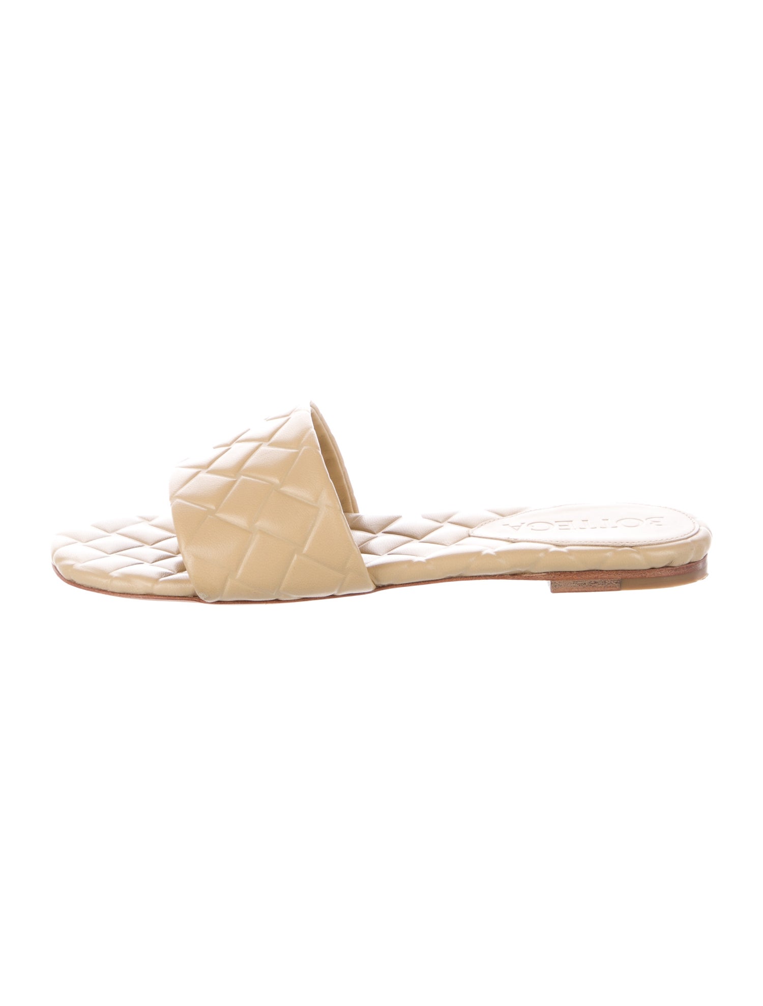 Bottega Veneta Leather Slides