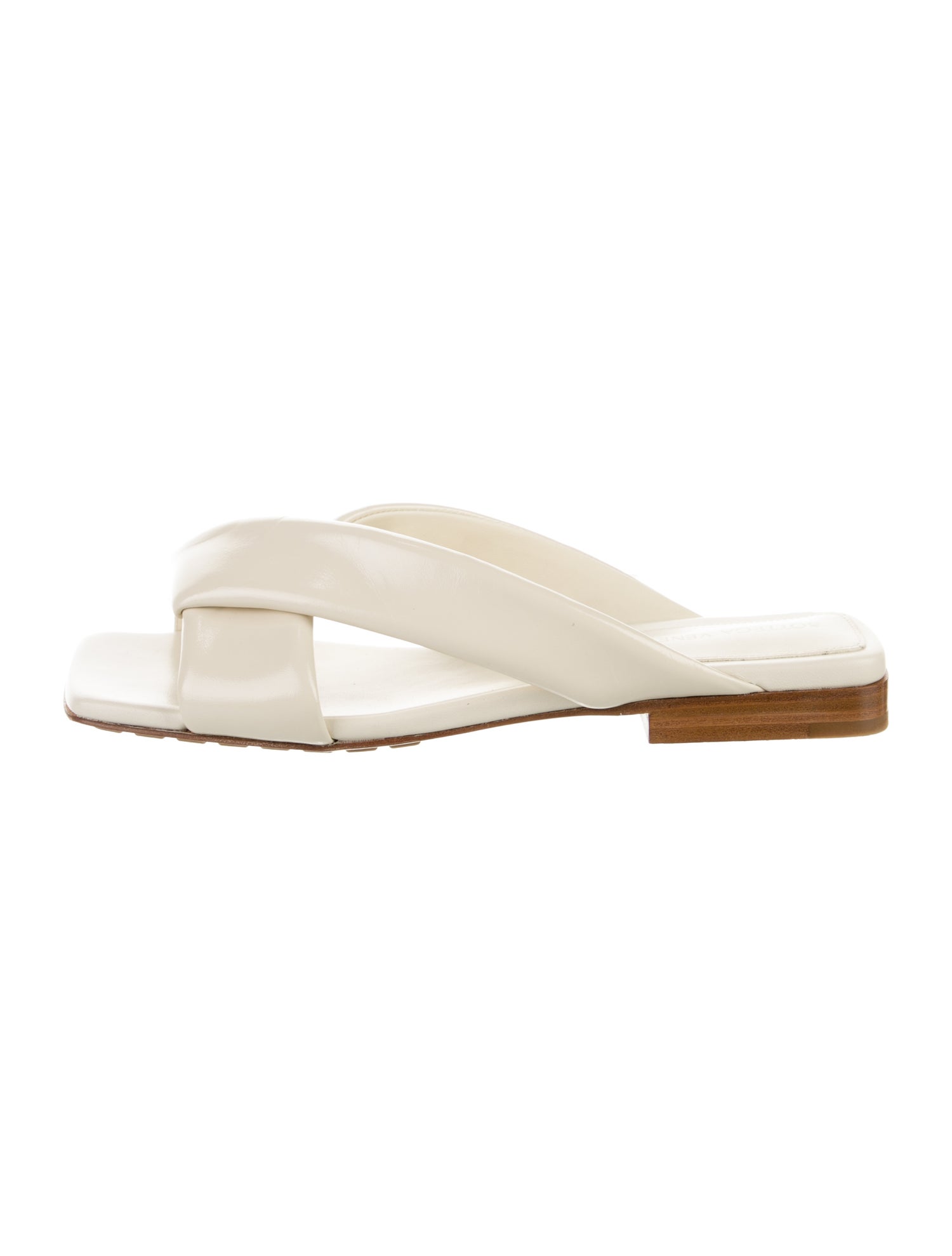 Bottega Veneta Leather Slides