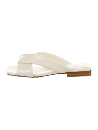 Bottega Veneta Leather Slides