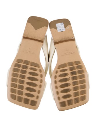 Bottega Veneta Leather Slides