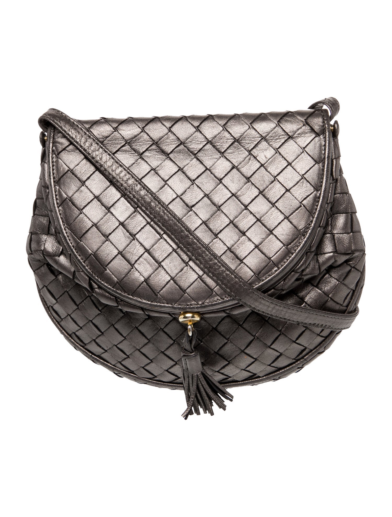 Bottega Veneta Intrecciato Messenger Bag Vintage