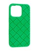Bottega Veneta Silicone Intreccio iPhone 15 Pro Case