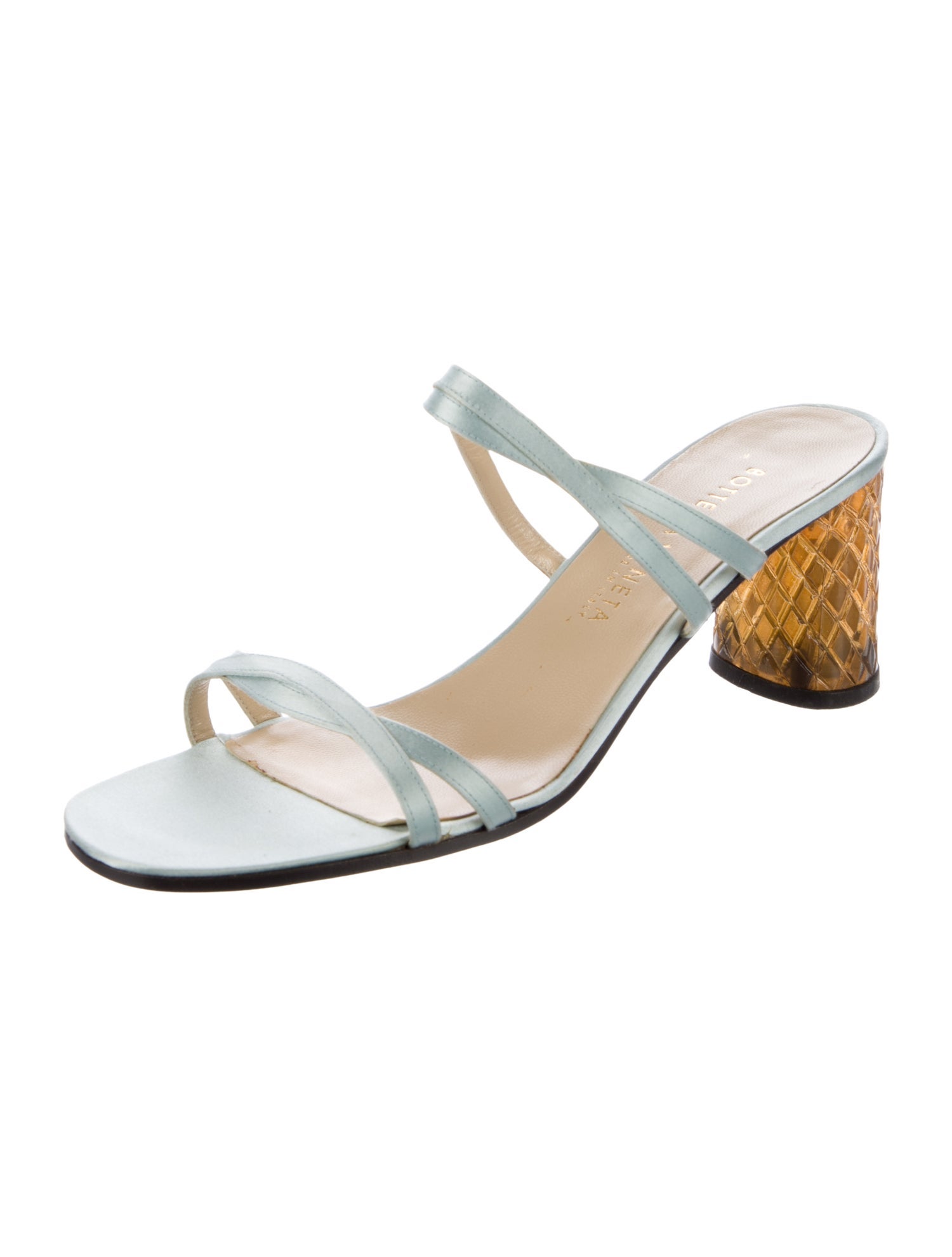 Bottega Veneta Vintage Leather Slides