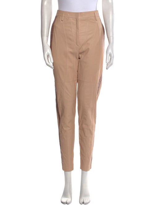 Bottega Veneta Leather Skinny Leg Pants