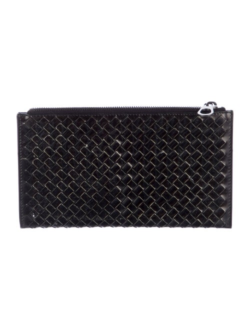 Bottega Veneta Intrecciato Weave Leather Wallet
