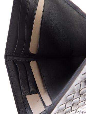 Bottega Veneta Intrecciato Weave Leather Wallet