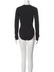 Bottega Veneta Scoop Neck Long Sleeve Bodysuit