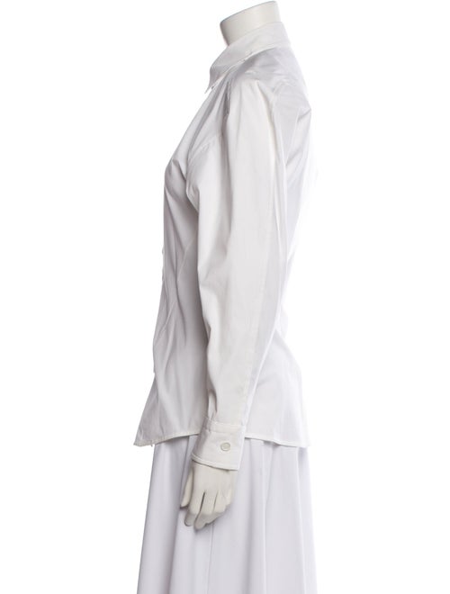 Bottega Veneta Long Sleeve Button-Up Top