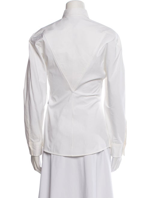 Bottega Veneta Long Sleeve Button-Up Top