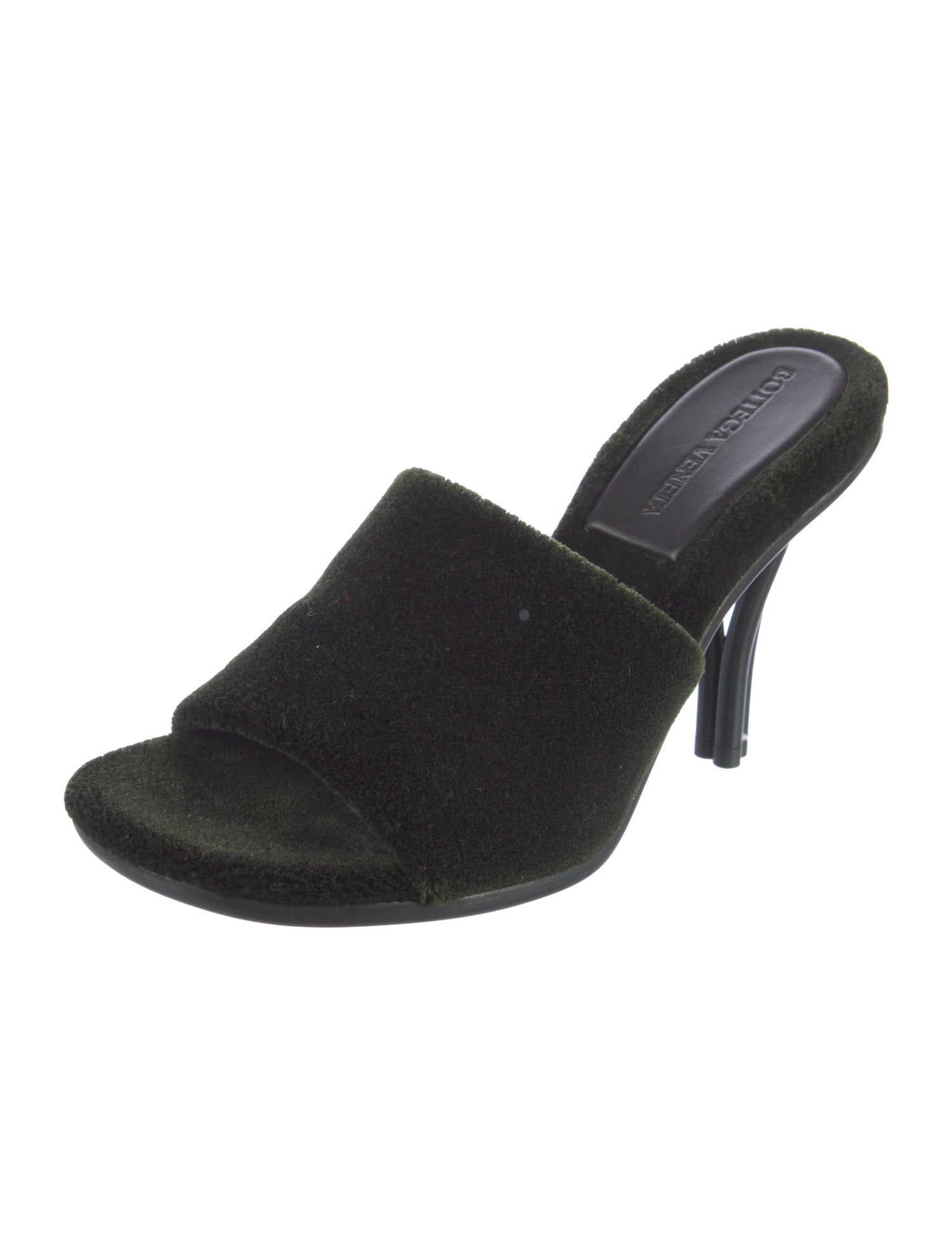 Bottega Veneta Velvet Slides