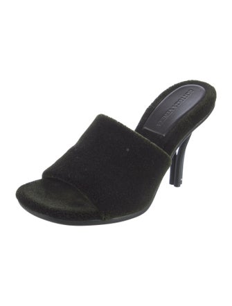Bottega Veneta Velvet Slides