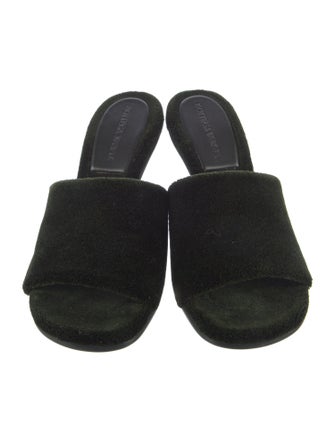 Bottega Veneta Velvet Slides