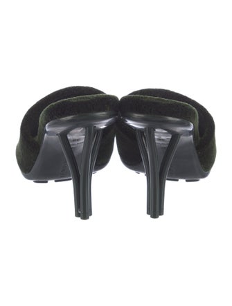 Bottega Veneta Velvet Slides