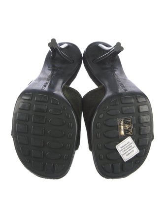 Bottega Veneta Velvet Slides