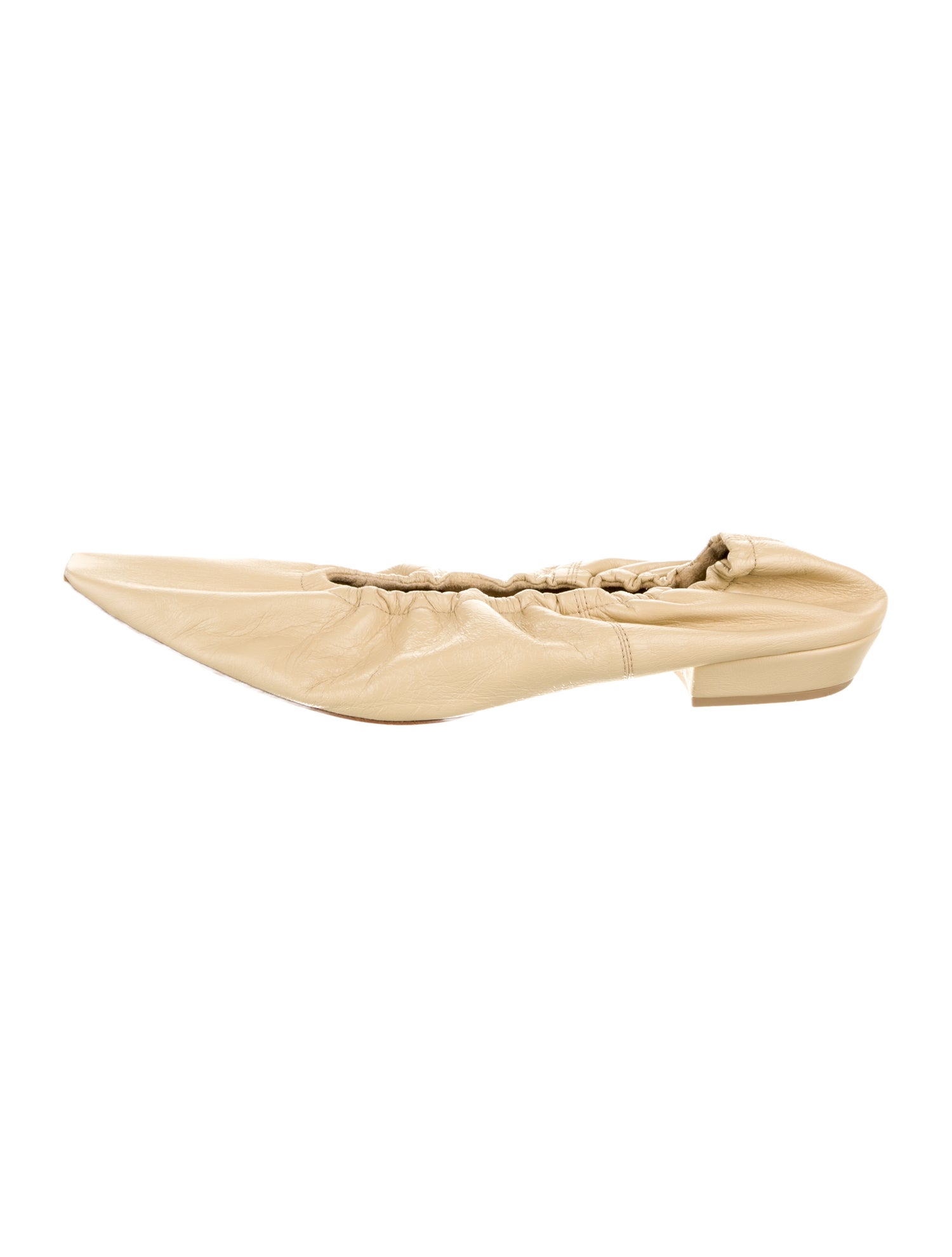 Bottega Veneta Leather Ballet Flats