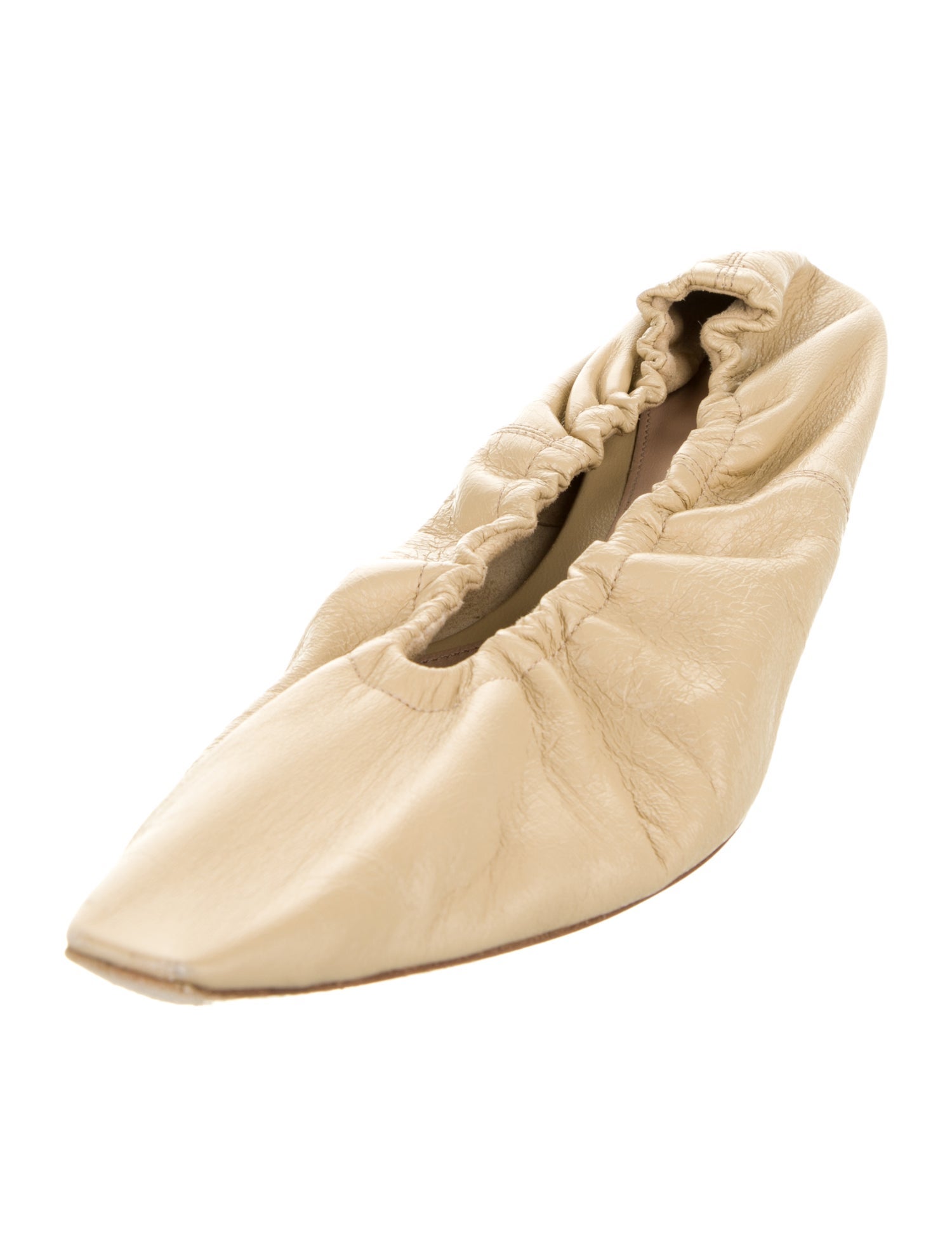 Bottega Veneta Leather Ballet Flats